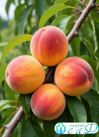 Персик "БИГ ХАНИ"  (срок созревания - август)